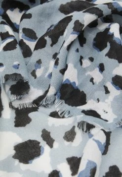 Even&Odd Damen Schal - Blue/black/off-white -Even&Odd Verkäufe 200bc08badd941aaaa0e6e9ded869913