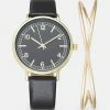 Even&Odd Damen SET - Uhr - Black -Even&Odd Verkäufe 202b7c39957e44bf981479d0dd5ee265