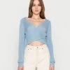 Even&Odd Damen Strickpullover - Light Blue -Even&Odd Verkäufe 20af295617c8428e94ecf78ac69566c0