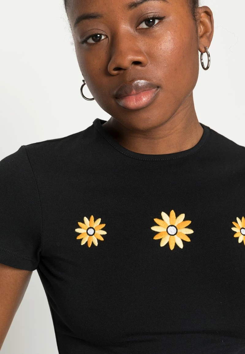 Even&Odd Damen T-Shirt Print - Black 7 Even&Odd Damen T-Shirt Print - Black – Bild 5