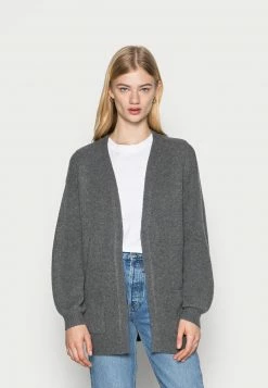 Even&Odd Damen Strickjacke - Mottled Dark Grey