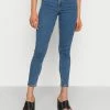 Even&Odd Damen Jeans Skinny Fit - Blue Denim -Even&Odd Verkäufe 216d20fbde5548bf8cd91eb222925102