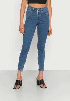 Even&Odd Damen Jeans Skinny Fit - Blue Denim