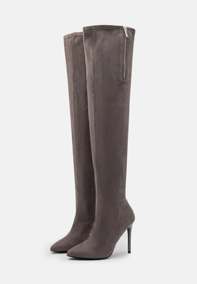 Even&Odd Damen High Heel Stiefel - Grey 5 Even&Odd Damen High Heel Stiefel - Grey – Bild 3