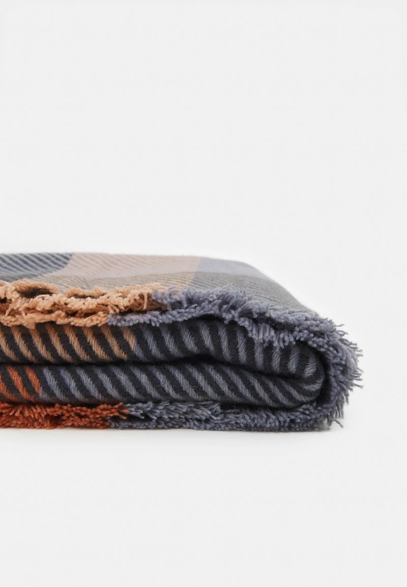 Even&Odd Damen Schal - Blue/orange 4 Even&Odd Damen Schal - Blue/orange – Bild 2