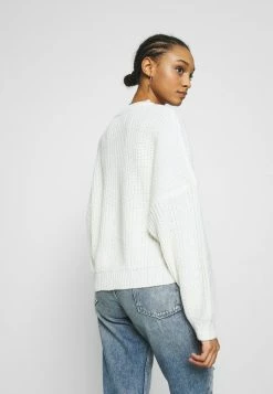 Even&Odd Damen OVERSIZED JUMPER - Strickpullover - White -Even&Odd Verkäufe 245c1d72e7f94cf9abbaf7bcce9a4558