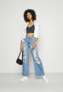 Even&Odd Damen 2 PACK - Top - Black/white