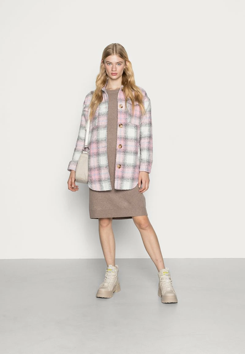 Even&Odd Damen Strickkleid - Mottled Grey 4 Even&Odd Damen Strickkleid - Mottled Grey – Bild 2