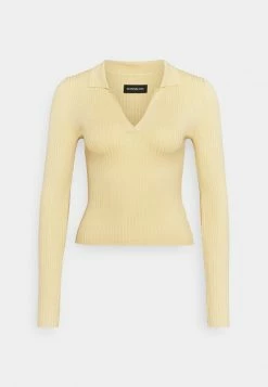 Even&Odd Damen Strickpullover - Light Yellow