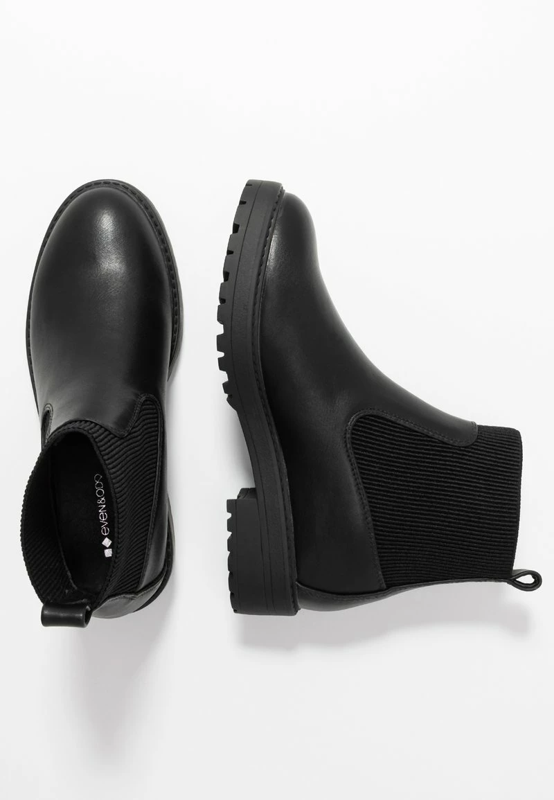 Even&Odd Damen Stiefelette - Black 6 Even&Odd Damen Stiefelette - Black – Bild 4