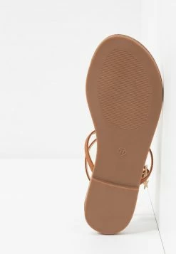 Even&Odd Damen Zehentrenner - Cognac -Even&Odd Verkäufe 296387ab97ce49b095a6871ec4457a35