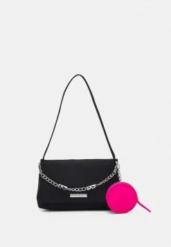 Even&Odd Damen Handtasche - Black/pink