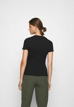 Even&Odd 2 PACK - T-Shirt Basic - Black/white | Damen -Even&Odd Verkäufe 2bf9fb57328a4eec9f70d7c056f36ec9