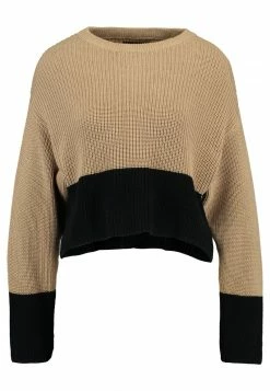 Even&Odd Damen Strickpullover - Sand/black -Even&Odd Verkäufe 2cbaebddbfda422ab431428e081a1064