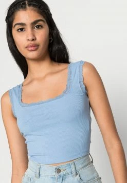 Even&Odd Damen Top - Light Blue -Even&Odd Verkäufe 2d4d99b05ac64069aabf5974f158268b