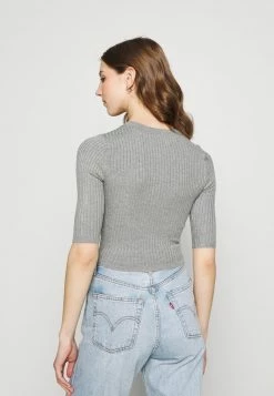 Even&Odd Damen 2 PACK - T-Shirt Basic - Mottled Grey/sand -Even&Odd Verkäufe 2d8ca69d64904d949075e1bf39144126