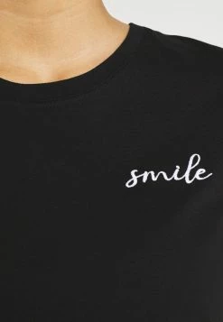 Even&Odd Damen T-Shirt Print - Black -Even&Odd Verkäufe 2db15555f4ed4fac8876a5e94eec1619