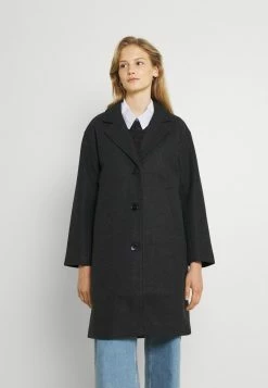 Even&Odd Damen Klassischer Mantel - Grey