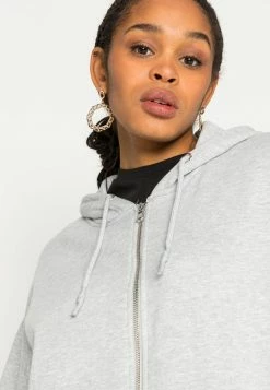 Even&Odd Damen Sweatjacke - Mottled Light Grey -Even&Odd Verkäufe 2fed3338f0124cc9b193b2937b775103