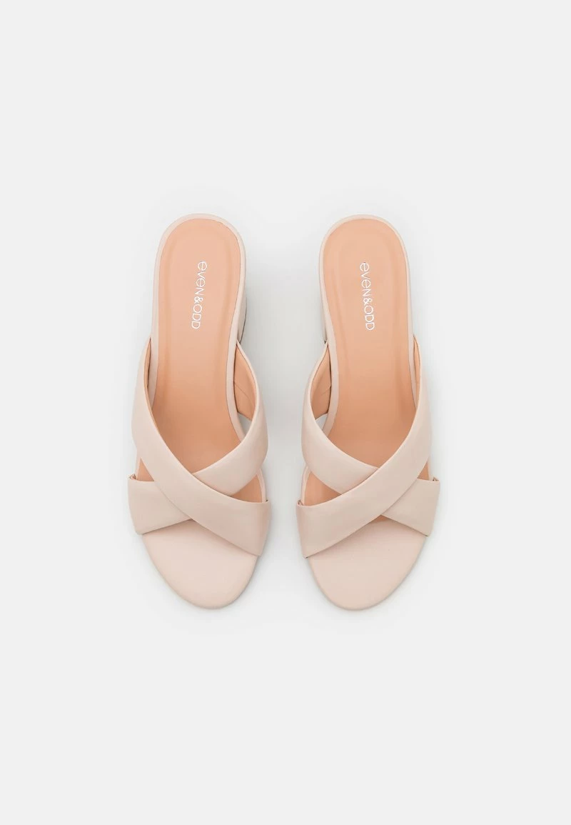 Even&Odd Damen Pantolette Hoch - Nude 8 Even&Odd Damen Pantolette Hoch - Nude – Bild 6