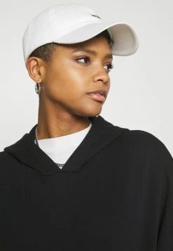 Even&Odd Damen HOODIE LONG WITHOUT DRAWCORD AND POCKET - Kapuzenpullover - Black -Even&Odd Verkäufe 318202b306a24aeaac93841a425c8a4e