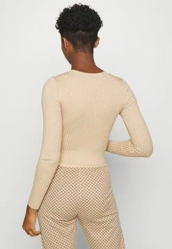 Even&Odd Damen 2 PACK - Strickpullover - Black/sand -Even&Odd Verkäufe 31c069e6b47144399477c8d8ce7c2864