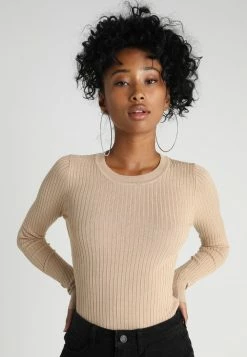 Even&Odd Damen Strickpullover - Sand