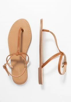 Even&Odd Damen Zehentrenner - Cognac -Even&Odd Verkäufe 35dcf5f113a24953b122cf473818fa55