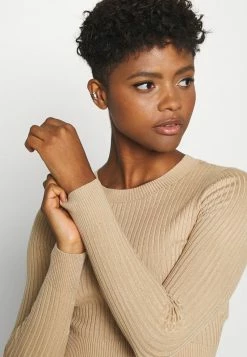 Even&Odd Damen 2 PACK - Strickpullover - Black/sand -Even&Odd Verkäufe 35e8620500f442a4906dd1b947ed4c32