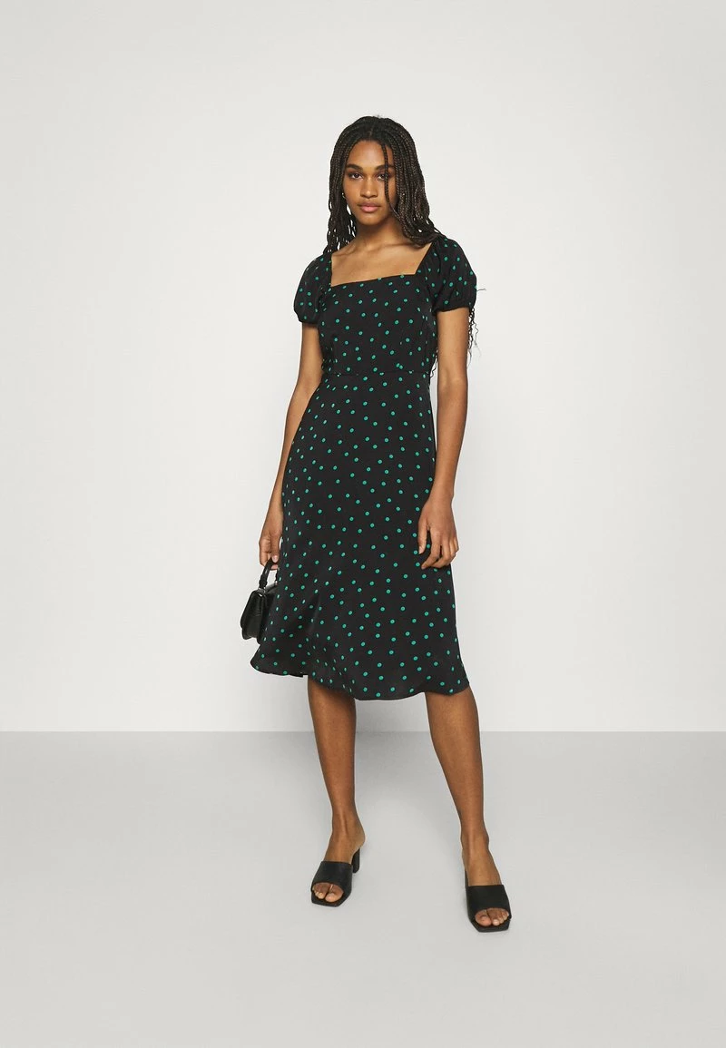 Even&Odd Damen Freizeitkleid - Black/green 4 Even&Odd Damen Freizeitkleid - Black/green – Bild 2