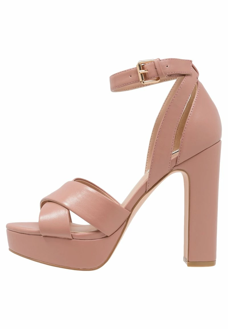 Even&Odd Damen High Heel Sandalette - Light Pink 4 Even&Odd Damen High Heel Sandalette - Light Pink – Bild 2