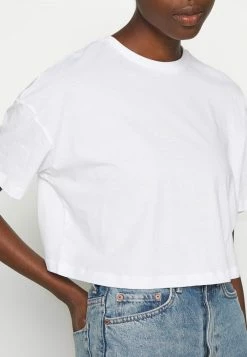 Even&Odd Damen 2 PACK - T-Shirt Basic - Black/white -Even&Odd Verkäufe 38493cf6c7564dc09c66e5103ce20b82