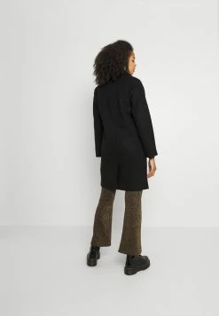 Even&Odd Damen Klassischer Mantel - Black -Even&Odd Verkäufe 38d6ae935faf4d6ab55b95098d623677