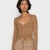 Even&Odd Damen Langarmshirt - Brown