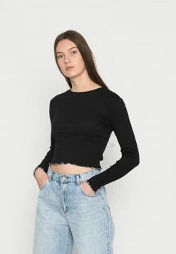 Even&Odd Damen Langarmshirt - Black