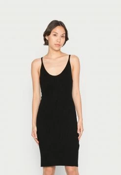 Even&Odd Damen Strickkleid - Black