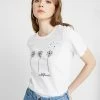 Even&Odd Damen T-Shirt Print - White -Even&Odd Verkäufe 3b638c0b57d9465691b544c6943bbe98