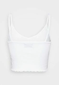 Even&Odd Damen STRAPPY LETTUCE CROP 3 PACK - Top - White/beige/brown -Even&Odd Verkäufe 3cac3fcf50ee4ab1a49e882778e63ff0