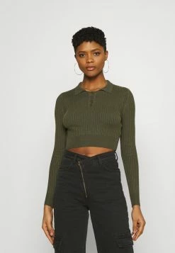 Even&Odd Strickpullover - Olive | Damen