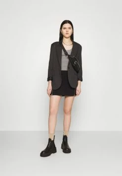 Even&Odd Damen 2 PACK - Top - Black/grey