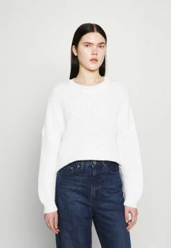 Even&Odd Damen Strickpullover - White