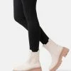 Even&Odd Damen WINTER BOOTIES - Plateaustiefelette - Beige