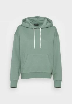 Even&Odd Damen OVERSIZED HOODIE CONTRAST CORD - Kapuzenpullover - Dark Green -Even&Odd Verkäufe 4296cc71a6694bf7ad9e6edfc8b388a3