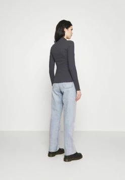 Even&Odd Damen Langarmshirt - Dark Grey -Even&Odd Verkäufe 42c732483fea4387870ca4ae9091605a