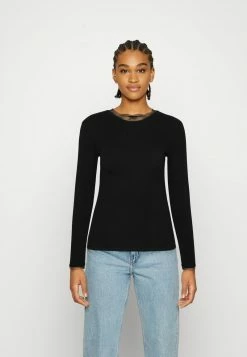 Even&Odd Damen Langarmshirt - Black