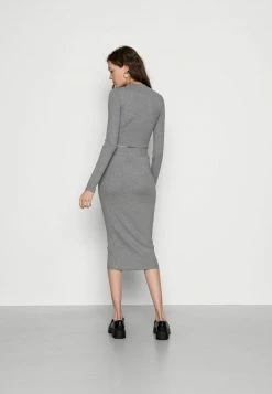 Even&Odd Damen PERKIN CROPPED SKIRT SET - Strickpullover - Mottled Grey -Even&Odd Verkäufe 42ea453fd75b40e4b4931898bcf09ec8