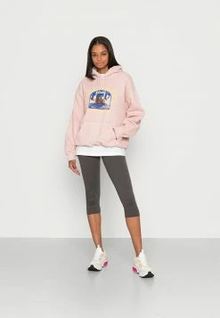 Even&Odd Damen 2 PACK - Leggings - Hosen - Black/mottled Dark Grey