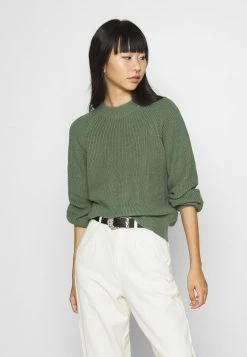 Even&Odd Damen VOLUME SLEEVE JUMPER - Strickpullover - Laurel Wreath