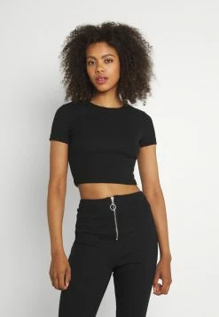 Even&Odd Damen 3 PACK - T-Shirt Basic - Black/white/khaki -Even&Odd Verkäufe 43eb9dedb7eb4658a222e5dac5e69a98