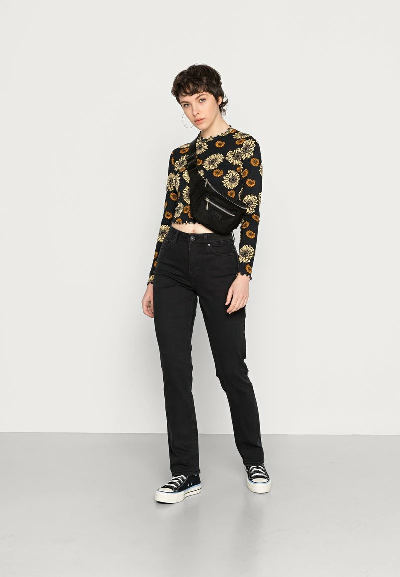 Even&Odd Damen 2 PACK - Langarmshirt - Black/yellow 3 Even&Odd Damen 2 PACK - Langarmshirt - Black/yellow